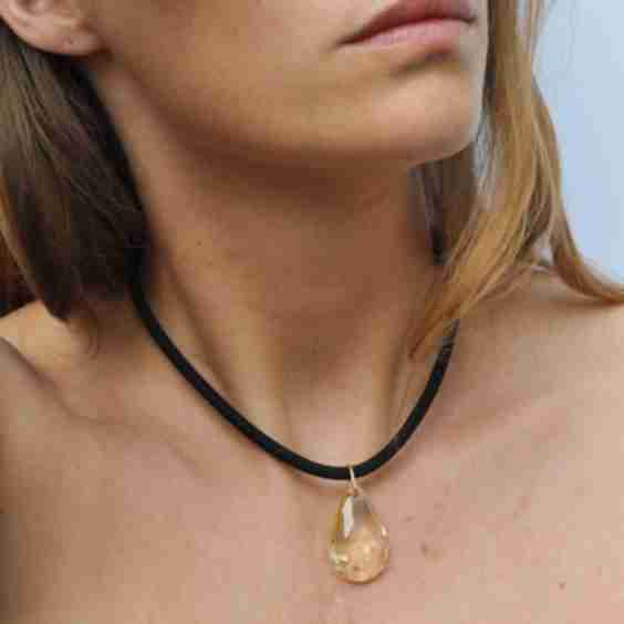The Drop Cord Citrine