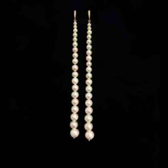 Pearly Cascade Earrings