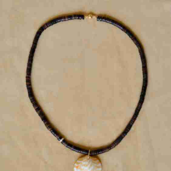 Sun Shell Necklace No 2