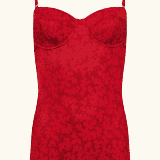 The Regina One Piece - Red Coral