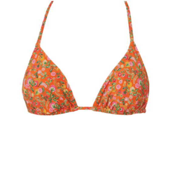 The Izzy Top in Tangerine Tango