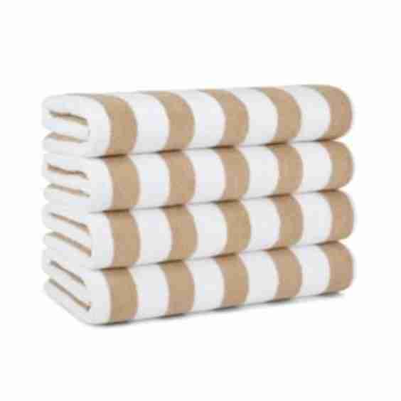 Striped Beach Towels 4 Pack