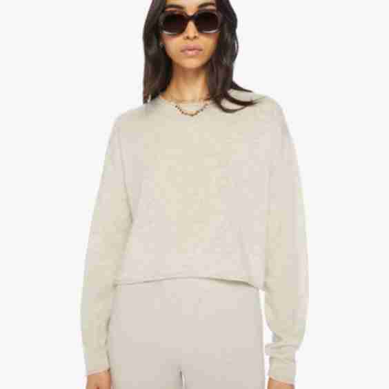 Lance Cashmere Crop Pullover
