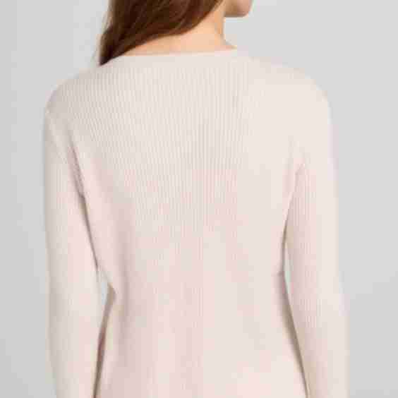 Lake Rib Knit Cashmere Cardigan