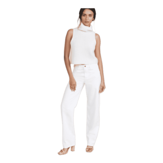 Saige Sleeveless Cashmere Sweater