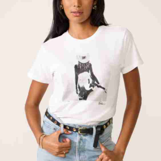 I`m With the Band Mushie Tee