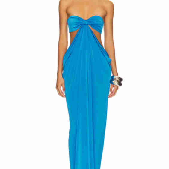 Strapless Long Dress