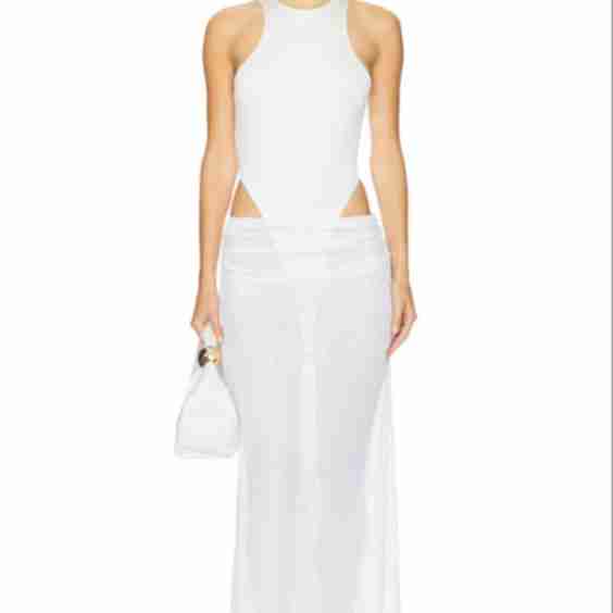 Bodysuit And Long Skirt Set