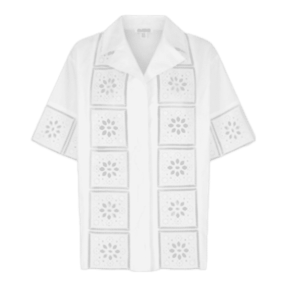 Ulysses Broderie Organic Cotton Shirt