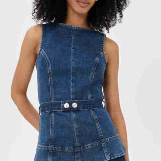 Trish Denim Top