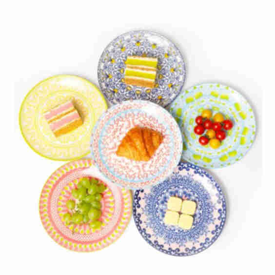 Elena Painterly Dinner Plates
