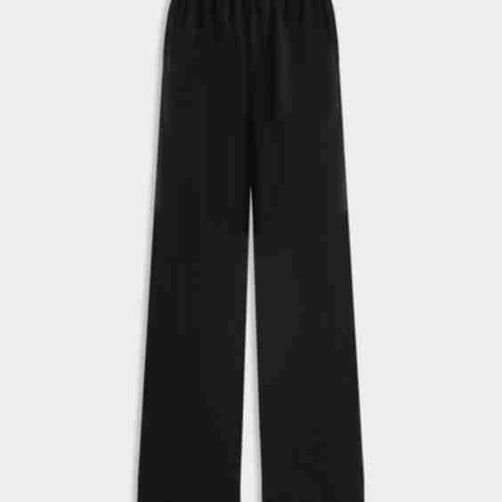 Crepe Elastic Waist Pant