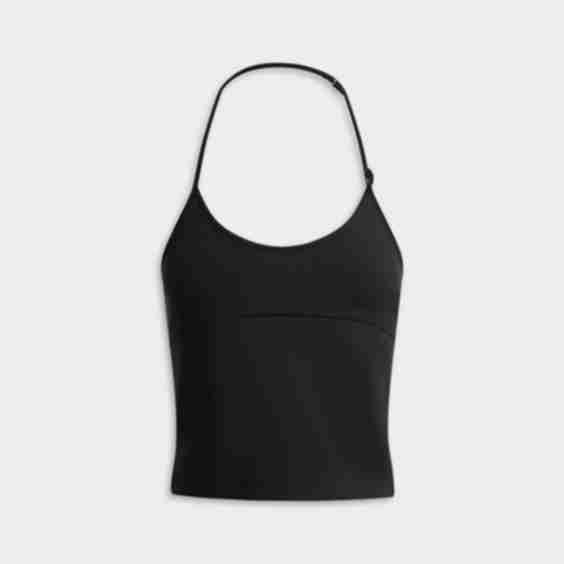 Low Cut Stretch Wool Tank
