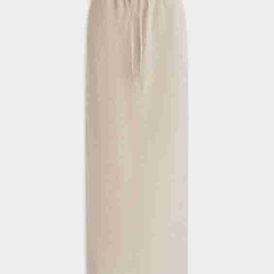 Drawstring Bias Skirt