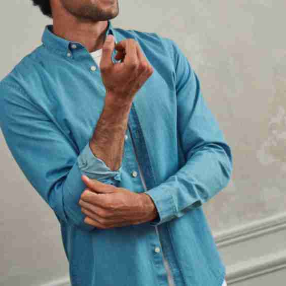 Chemise College Denim