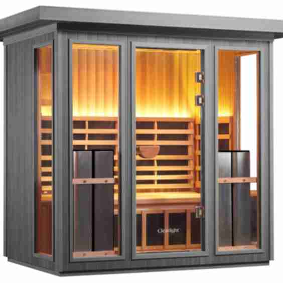Outdoor Full Spectrum 5 Person Infrared Sauna