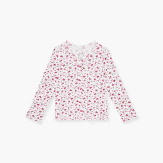 Rosebud Pointelle Cardigan