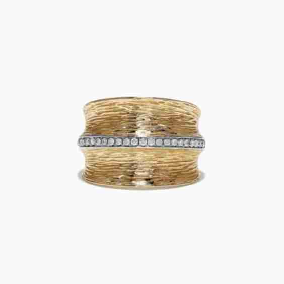 D'Oro 14K Diamond Ring 0.24 TCW