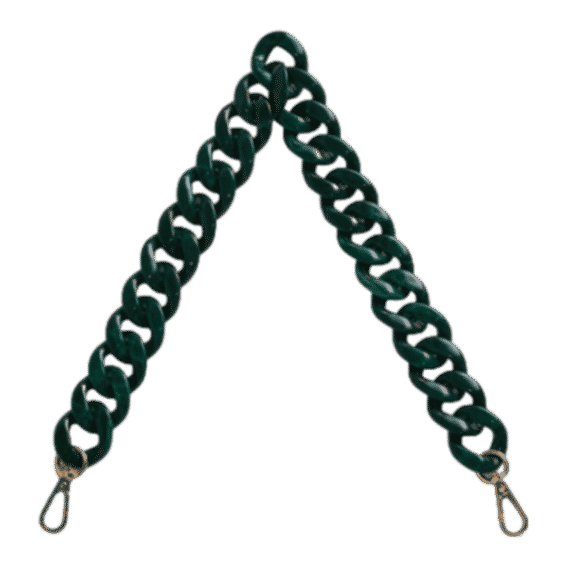 Resin Emerald Chain Strap