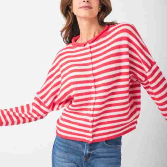 Striped Piper Cardigan 
