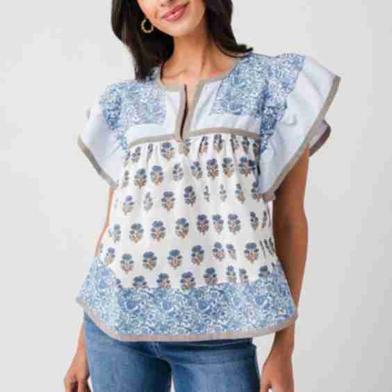 Wishlist Multi Print Blouse