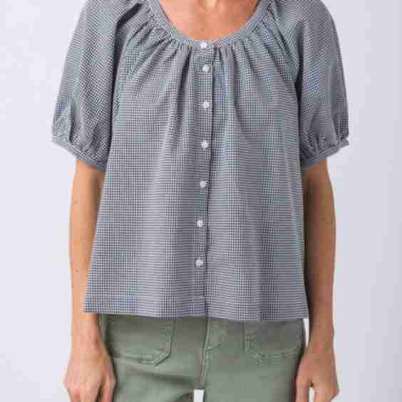 Gingham Blouse