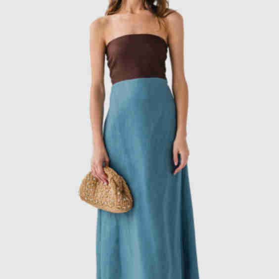 Olivaceous Mei Maxi Dress