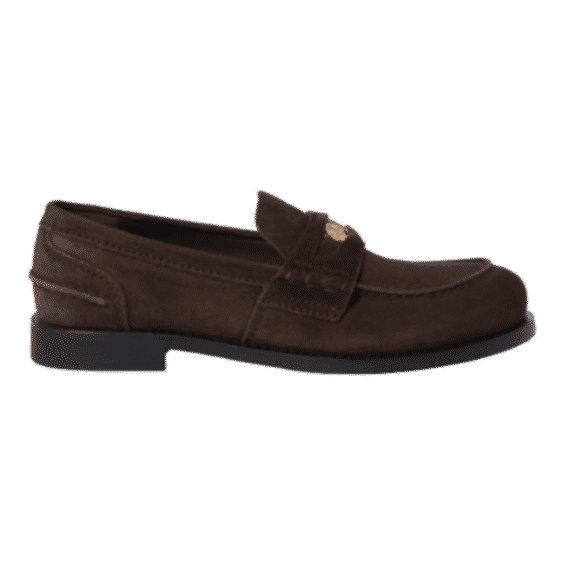 Plaque Slip-On Loafers