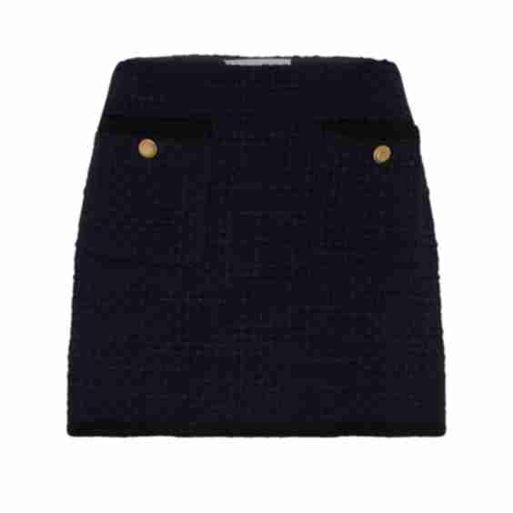 Tweed Mini Skirt
