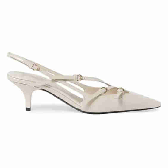 Slingbacks with Buckles Heels 