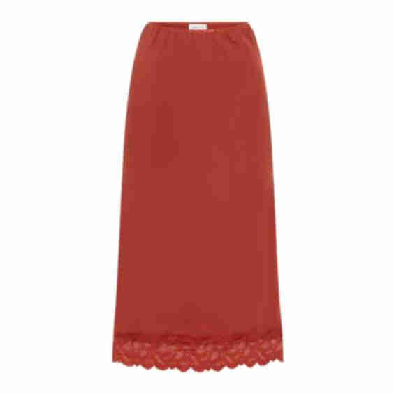 Marina Silk Midi Skirt