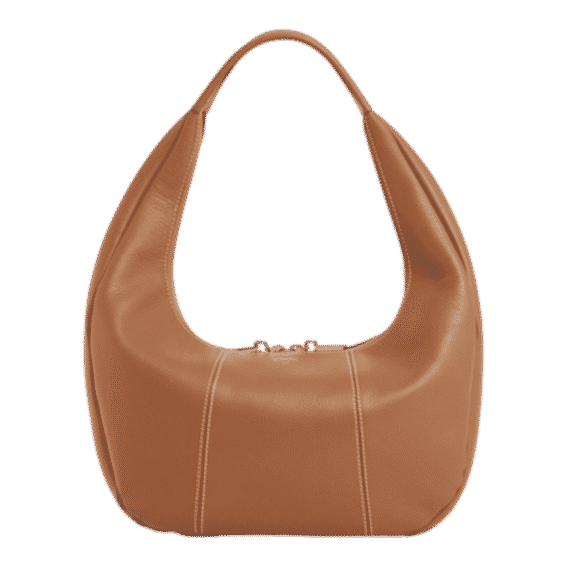 Juliette Large Hobo Bag in Grained Leather