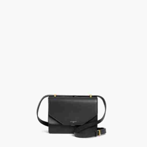 Mini Shoulder Bag In Cork Effect Leather