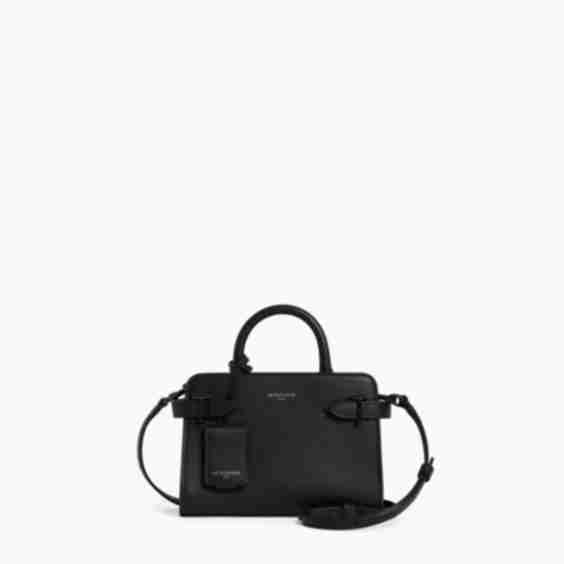 Mini Handbag in Grained Leather