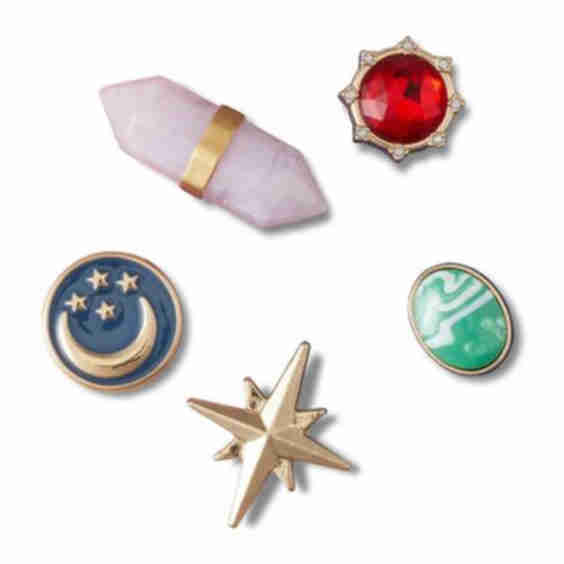 Modern Romance Assorted 5-Pack Jibbitz Shoe Charms
