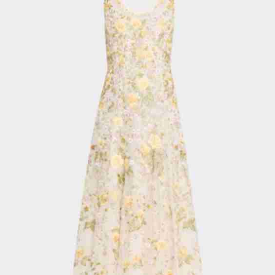 Florine Scoop Neck Ballerina Dress