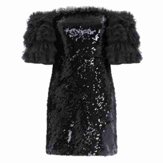 Essie Off Shoulder Micro Mini Dress