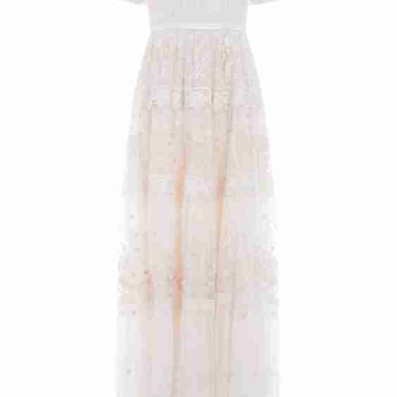Midsummer Lace Off Shoulder Gown
