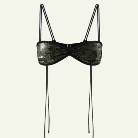 Coverup Bra in Sequin