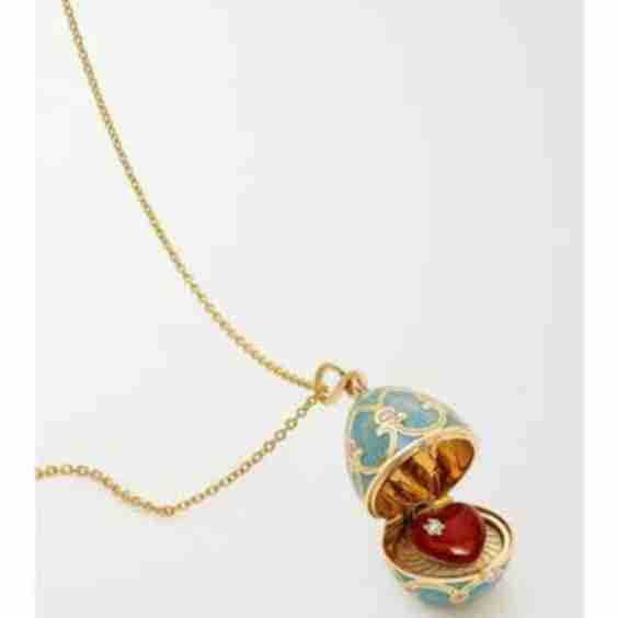 Heritage 18-Karat Gold, Enamel And Diamond Necklace
