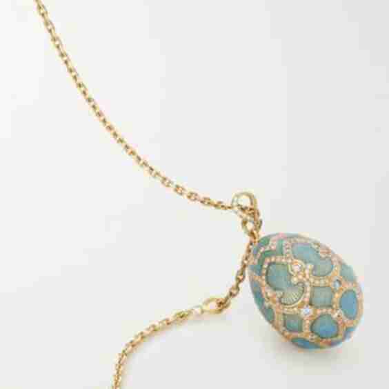 Heritage 18-Karat Gold, Enamel And Diamond Necklace