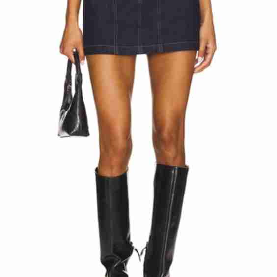 Anja Mini Skirt Denim