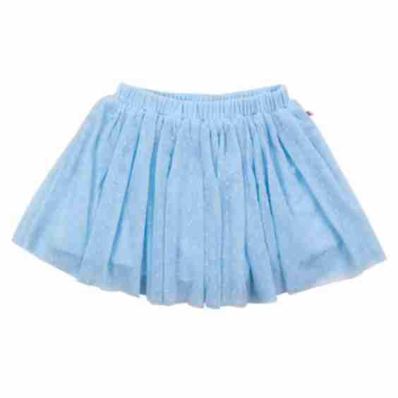 Girls Dotted Tulle Skirt