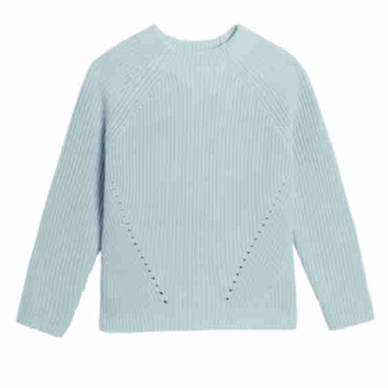 Daphne Solid Cotton Sweater