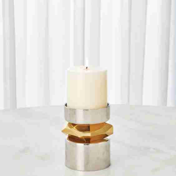 Romano Short Candle Holder