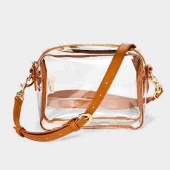 Camera Crossbody Bag - Universal Thread™ Clear: Structured Vinyl Handbag, Adjustable Strap