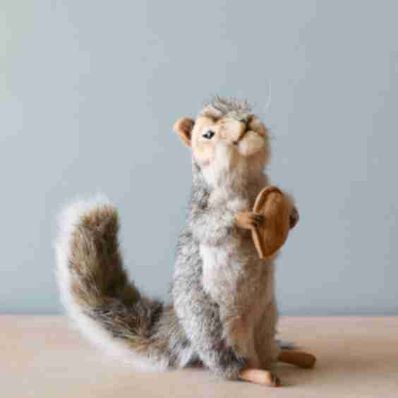 Squirrel With A Nut Stuffed Animal