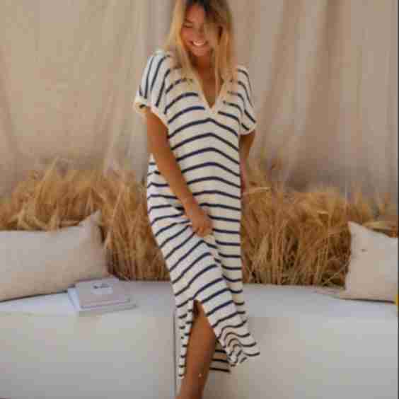Striped Soam Dress