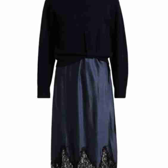 Sol Combo Sweater Dress