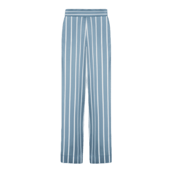 London Striped Silk Pajama Pant